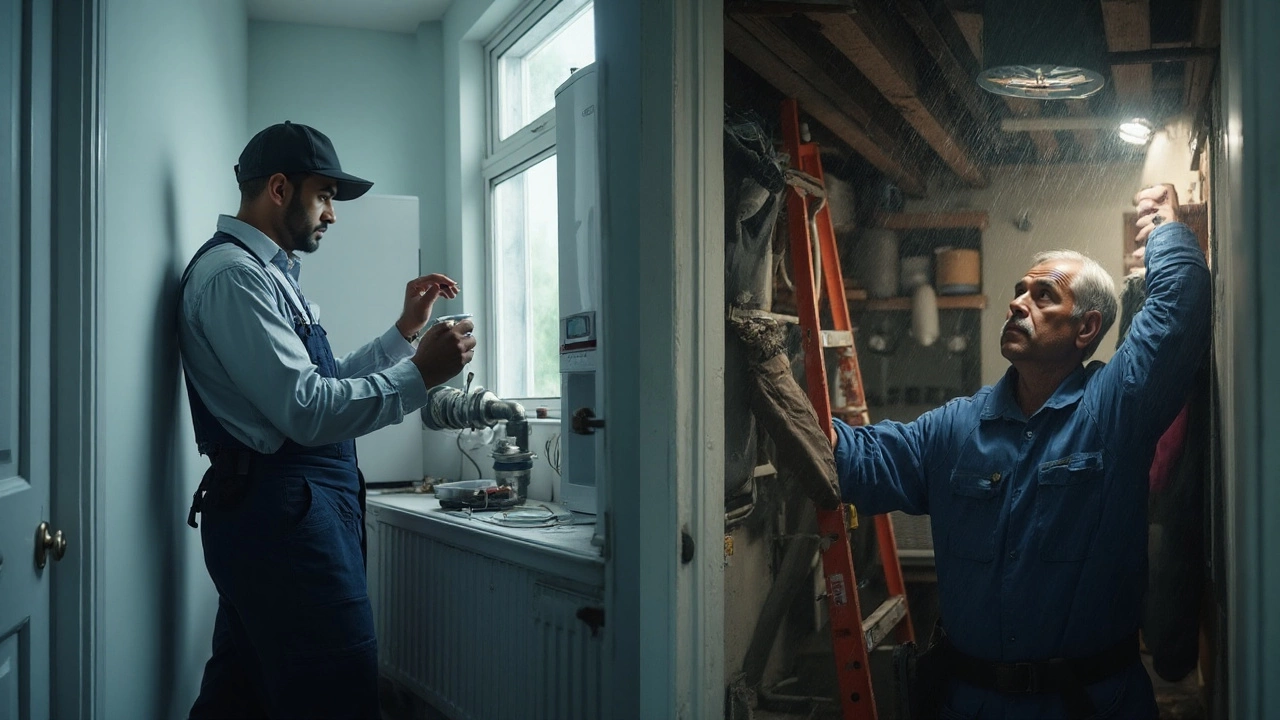 What the plumber actually does and what adds time